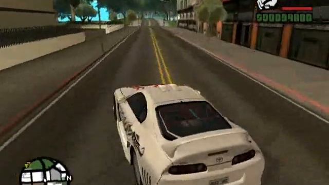 GTA San andreas Drift whit Toyoyta Supra in sa-mp смотреть онлайн