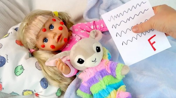 Learn English DON'T LIE TO YOUR MOMMY! Baby Born Doll Emilie Plays Play Doh For Kids Funny Toys