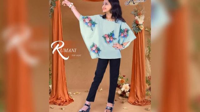 RUMANI KIDS KAFTAN KAFTAN AND PANT