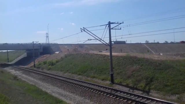 Перегон Чистенькое - Почтове Крымская железная дорога смотреть онлайн