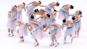 Команда синхронного катания Парадиз. Произвольная программа. ЧР 2025