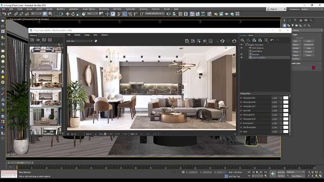 Self illumination & vray light material смотреть онлайн