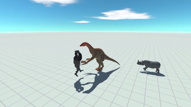 KING KHUNG & RHINOCEROS vs EVERY UNIT - Animal Revolt Battle Simulator смотреть онлайн