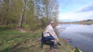 Рыбалка на фидер весной.
