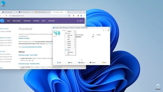 Laragon Tutorial - XAMPP Alternative für alle Programmiersprachen (HTMX #3) смотреть онлайн