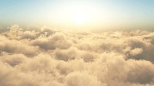Облака,Полет над облаками, нежная мелодия для отдыха и сна