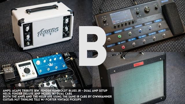 Line 6 Helix vs Real Amps - Can you tell which is which? смотреть онлайн