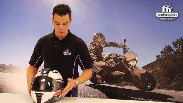 Shark Vision-R Motorhelm Review - MotorKledingCenterTV смотреть онлайн