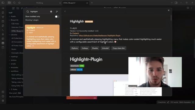Obsidian - Highlightr Plugin Update смотреть онлайн