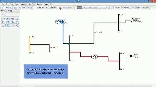 EA-PSM Basic Intro - One Line Diagram смотреть онлайн