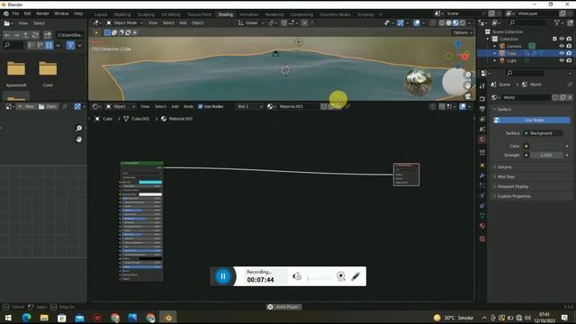 Creating a Real Sea | Blender 3.3Tutorial . смотреть онлайн
