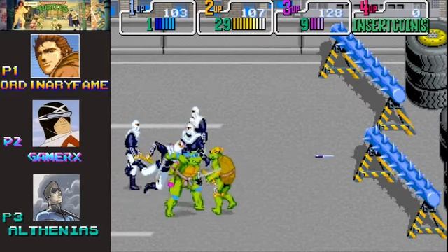 Teenage Mutant Ninja Turtles Arcade смотреть онлайн