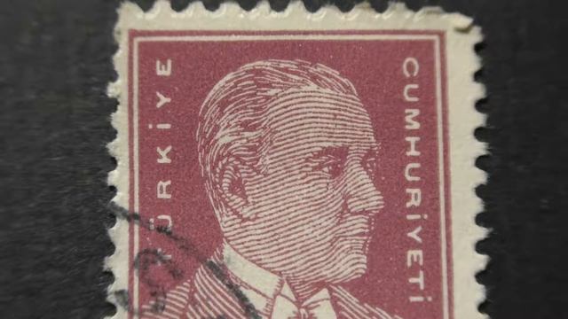 Postage stamp. Türkiye Cumhuriyeti. Ruler. Price 20 kuruş смотреть онлайн