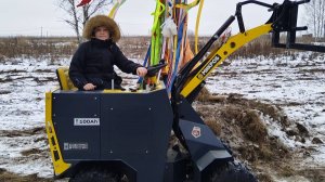 Мини погрузчики  на масленице