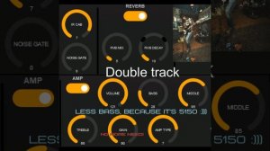 M-Vave Tank-G мой пресет metal rhythm, with settings & comments/Rage - going down ©