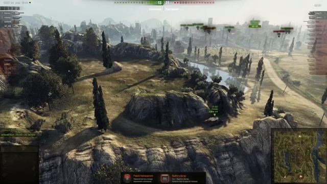 Все олени рандома в одном бою World of Tanks смотреть онлайн