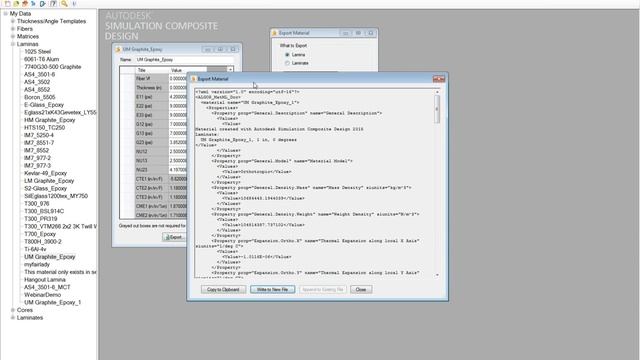 Material Database Management and Importing from Simulation Composites смотреть онлайн