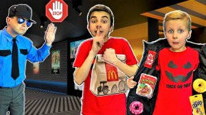 КТО БОЛЬШЕ СЛАДОСТЕЙ ПРОНЕСЕТ В КИНОТЕАТР