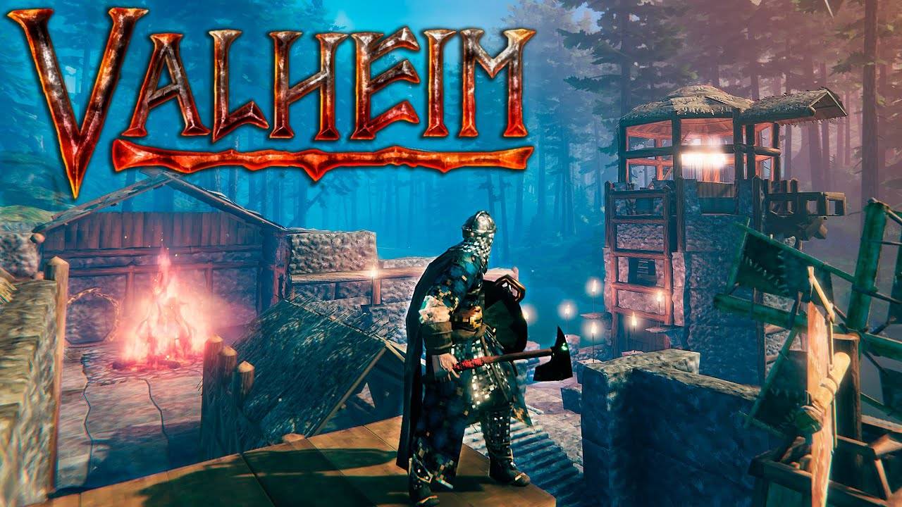 Вальхейм - | Valheim| Новый босс МАсса костей | выживание викингов #8