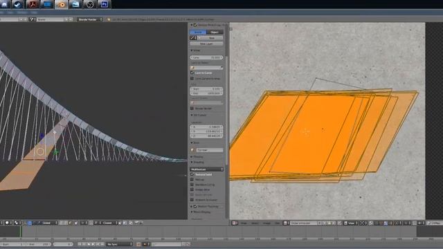 Blender: Timelapse creating Al Ittihad Bridge смотреть онлайн