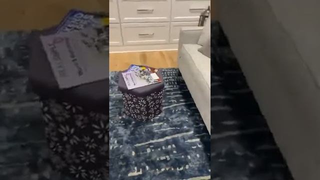 Tara's Must Haves Collapsible Fabric Storage Ottoman смотреть онлайн
