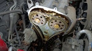 Замена цепи ГРМ 1.6 MPI CFNA EA111 на Skoda Fabia, Rapid / Volkswagen Polo Sedan