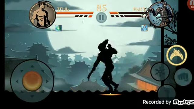 Shadow Fight 2/ Играя против Рись его-же оружием/Shadow Fight 2 смотреть онлайн