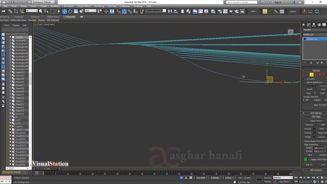 3DS MAX VRAY - Green Wall Scattering on Curve Surfaces with Forest Pack ( English Subtitle ) смотреть онлайн