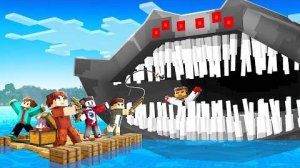 😱Я Добавил ЭЛЬ ГРАН МАЙЯ в Майнкрафт и НАШ ПЛОТ НЕ ПОМОЖЕТ ВЫЖИТЬ.. ВЫЖИВАНИЕ НА ПЛОТУ В ОКЕАНЕ!