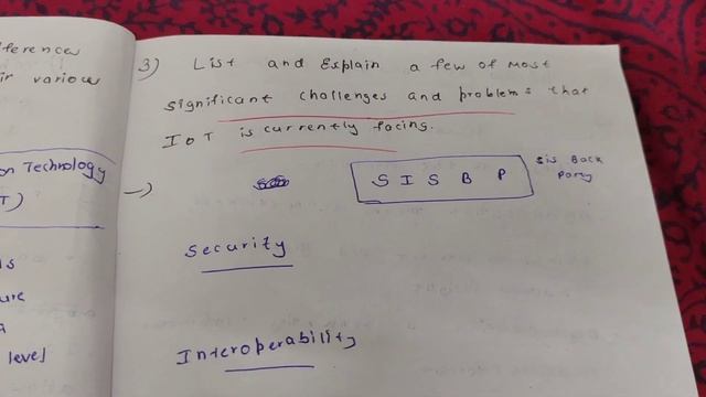 18CS81 - IOT - few most significant challenges and problems that IOT IS CURRENTLY FACING VTU