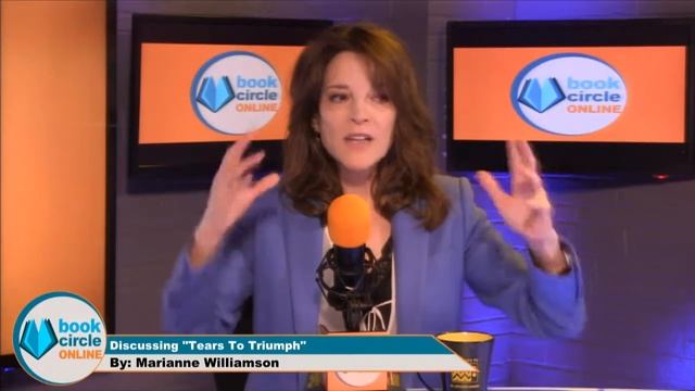 Host Katerina Cozias interviews spiritual guru Marianne Williamson