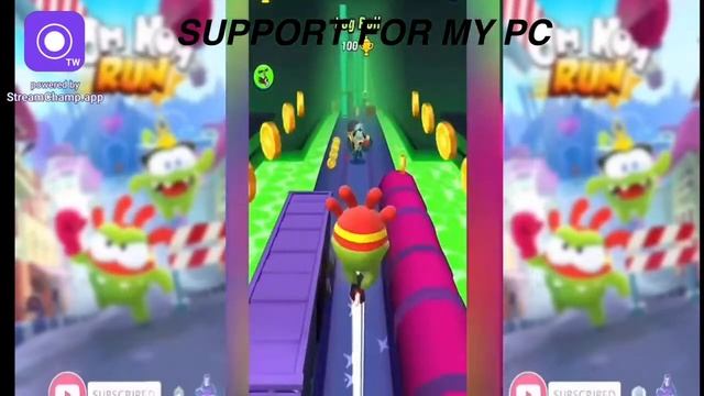 🔴Om Nom:Run - Walkthrough Gameplay By Spidyiscrazy Live смотреть онлайн