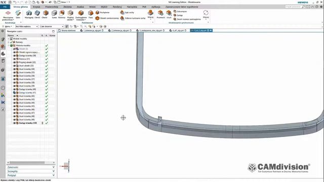 CAMdivision - NX Student Edition - Synchronous Modeling and Realize Shape - webinar смотреть онлайн