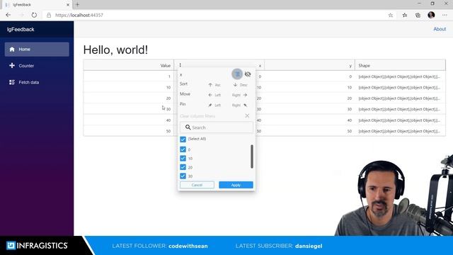 Reviewing the Infragistics Blazor DataGrid API смотреть онлайн