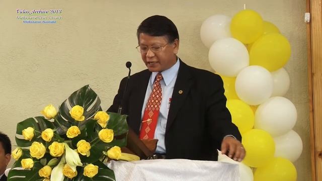 MCC Kum 13 Tlin Ni - Sermon (Rev. Dr. Dennis Shu Maung)