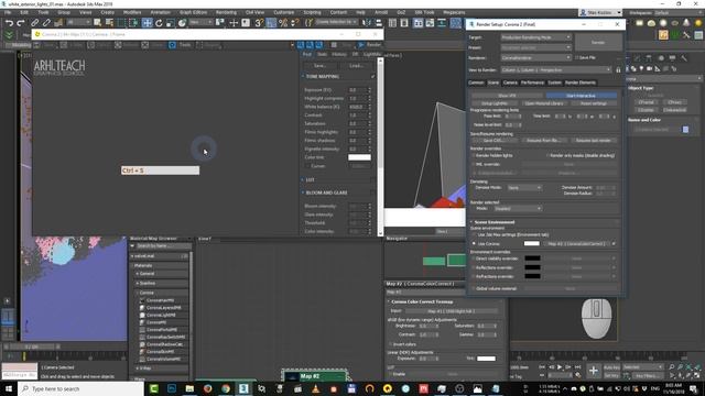 3ds Max - Создание экстерьера. День и Ночь смотреть онлайн