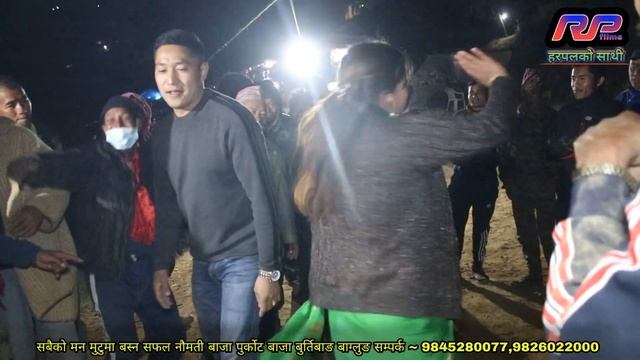 Jhyalma parda chha at sanahi purkote naumati baja burtibang Baglung | Dipak | abishek | typical baj смотреть онлайн