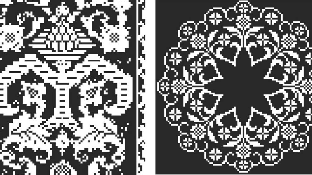 Art Deco (Арт-деко). Рукоделие, вышивка, вязание. Подборка №115. СТАРИННЫЕ СХЕМЫ. смотреть онлайн