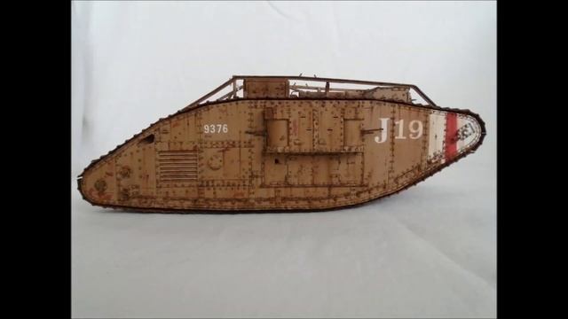British Mk. V Female from World War 1 - Meng 1/35 смотреть онлайн