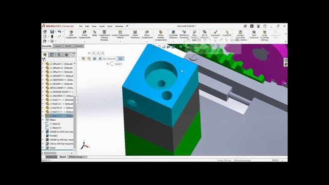 SOLIDWORKS 2024 | TUTORIAL 31 | ASSEMBLY | BASICS OF ASSEMBLY FEATURES [FOR BEGINNER'S] | தமிழில் смотреть онлайн