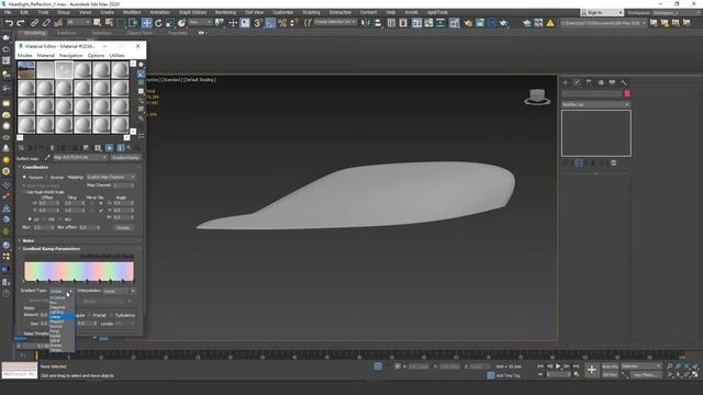 3DS MAX + Vray Tutorial | Headlight Rainbow Material смотреть онлайн