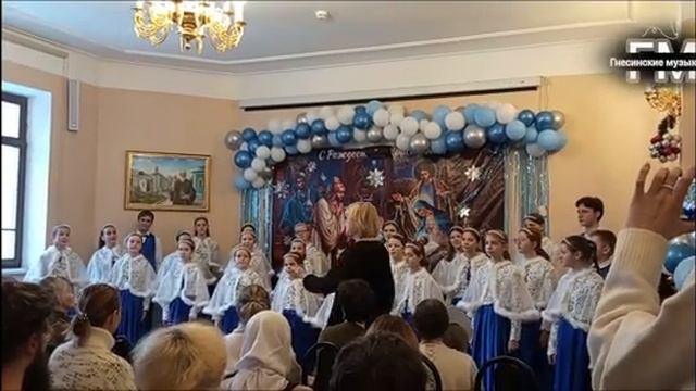 Рождественский концерт "Ангелов хоры славят Христа" - хор "Московские колокольчики". смотреть онлайн