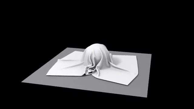High Poly Cloth Simulation - 3D STUDIO MAX 2012 смотреть онлайн