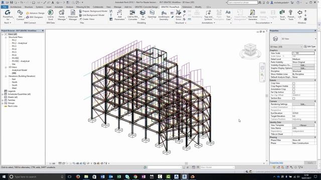GRAITEC BIM Workflow _ Advance Design - Revit - Advance Steel _ Overview смотреть онлайн