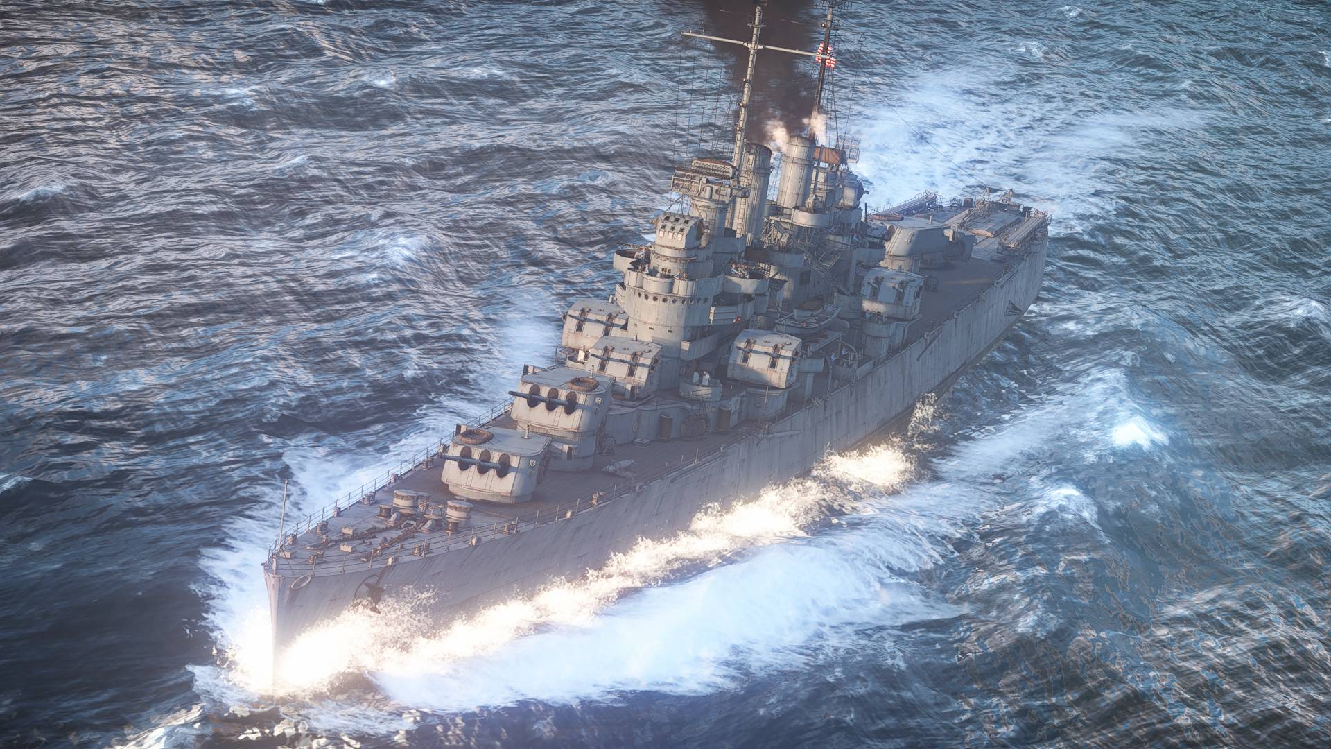 #Мир кораблей в 2025г.#Бой крейсера США#CLEVELAND 8 лвл#бой с изменением перков и модернизации# смотреть онлайн