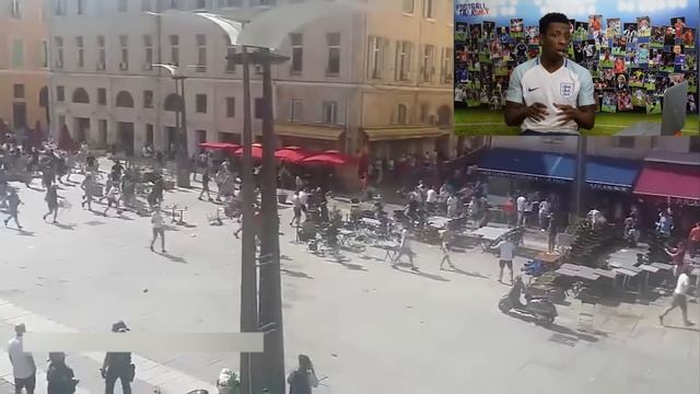 EURO 2016 HOOLIGANS FIGHTS RUSSIA AND ENGLAND REACTION смотреть онлайн