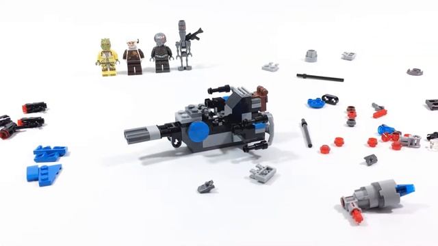 Closer Look - LEGO Star Wars Bounty Hunter Speeder Bike Battle Pack Review - The Asylum Show смотреть онлайн