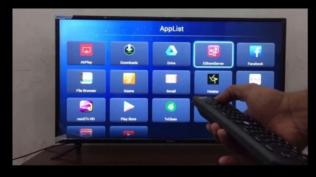 Nacson led TV full control by Mobile as remote. смотреть онлайн