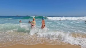 Восхитительный пляж Бразилии. Рио Де Жанейро. 2025 .4К Видео.