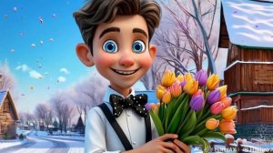 С 8 Марта! Прикольное Поздравления! Музыкальная Открытка + Музыкальные Поздравления!